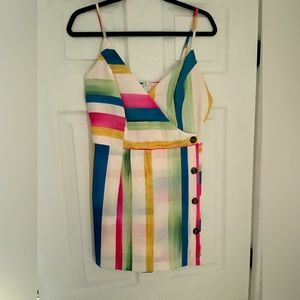 Multi colored romper